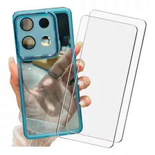 Protección La Lente Funda Para Xiaomi Poco M6 Pro 4g+2 Micas