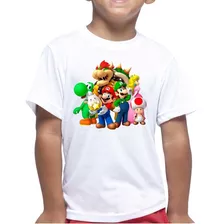Playera De Mario Bros Varios Personajes Opcion 2