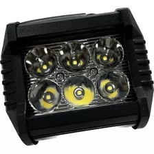 Exploradora Cuadrada 6led Universal 6 Led 12v 18w