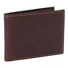 Gusti Monedero Billeteras Monedero Hombre/mens Cuero Marrón