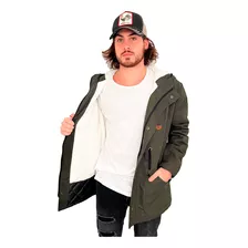 Customs Ba Camperas Hombre Parka Corderito Campera Premium U