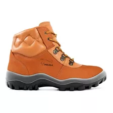 Bota Botina Nobuck Safetline 4855gl Miura Biqueira Plastica