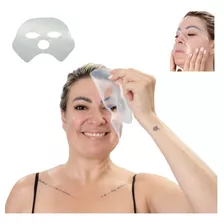 Máscara Facial Hidratante Antissinais Em Silicone Adereup