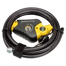 Cable Ajustable De Bloqueo Masterlock 8413kacbl6