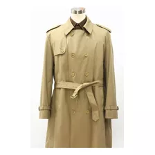 Gabardina Vintage Men 36l Oleg Cassini Weather Ready Trench