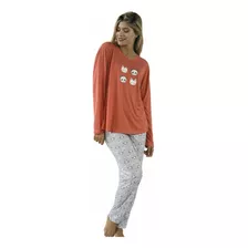  Pijama Invierno De Mujer 2 Piezas. Art. 2125