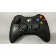 Controle Original Preto Xbox 360 Microsoft A Unidade.