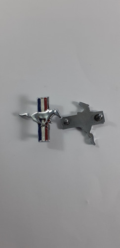 Mustang Emblema Caballo Con Bandera 4.5cm Foto 4