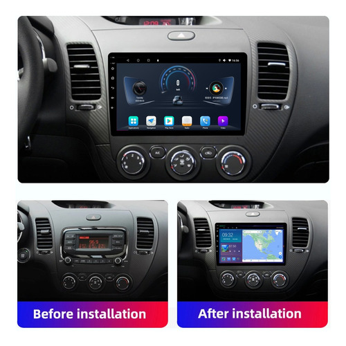 Auto Estereo Pantalla 2+64g Para Kia Forte Cerato 2005-2015 Foto 2