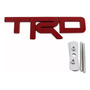 Emblema Rojo Trd Toyota Hilux Tacoma Tundra Fj Cruiser Rav4