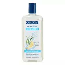 Shampoo Limpieza Profunda Capilatis Ph Neutro X 420 Ml