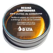 Resina Limpiadora Para Puntas De Soldadores 50gr Delta 