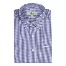 Camisa Easyiron Hombre Cuello Button-d Blanco Rockford