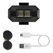 Luces Estrobo Para Moto / Auto Luz Led Con Usb, Intermitente