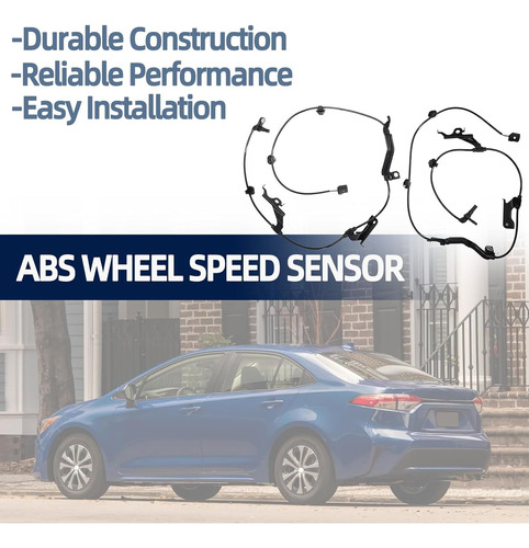 Sensor Abs Delantero Para Toyota Corolla 2019-2022 L4 1.8l Foto 4