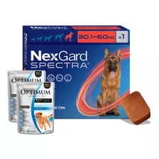 Pastilla Pulgas Nexgard Spectra Perros De 30 A 60 Kg