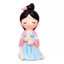 Fantasia De Bonecas Chinesas Criativas Figurinhas Com Livro