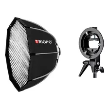 Octabox Triopo 65cm Bowens + Adaptador Para Flash Speedligth