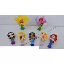 Kinder Ovo: Boneca Flores E Outras - 7 Miniaturas