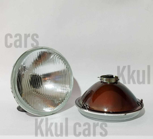 2 Faros De Vidrio Plymouth Barracuda, Para Foco Led Foto 7