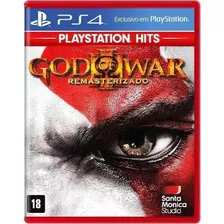 God Of War 3 Remasterizado Ps4 Mídia Física Novo Original