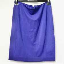 Falda Azul Talla 40 H&m Usada