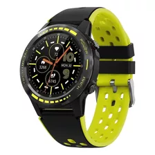 Smartwatch Gps Sma M7 Black Amarillo 48,5mm Caja Abs