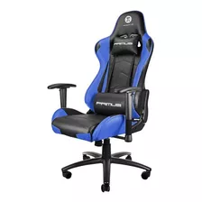 Silla Gamer Primus Thronos100 Reclinable Hasta 135° Azul Material Del Tapizado Fibras Mixtas