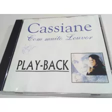 Cd Cassiane Com Muito Louvor(play-back).