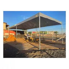 Tenda Pirâmide 10x5 Metros Com 4 Fechamentos