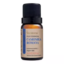 Óleo Essencial De Camomila Romana 3ml 100% Puro Via Aroma