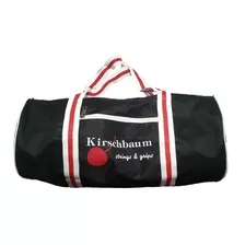 Bolso Deportivo Cilíndrico Negro Kirschbaum +c