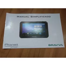 Manual Tablet Bravva Bv-4000dc Perfeito Estado!