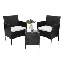 Juego De Jardin Ratan Juego De Living Rattan Sillones Mesa