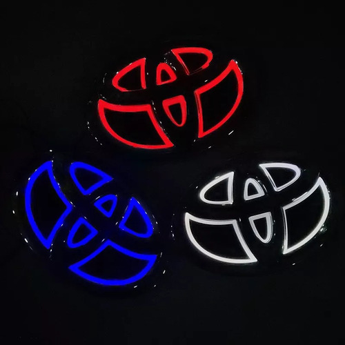 Luz Led Con Emblema De Parrilla Delantera Para Toyota Hilux Foto 3