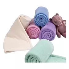 3 Manta Soft Fofinha De Bebê Infantil Cobertor Anti-alérgico