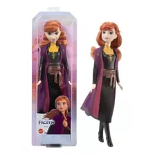 Boneca Disney Frozen Anna Saia Cintilante - Hlw50 - Mattel