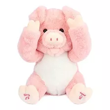 Muñeco De Peluche - Cuteoy Peek A Boo Piggy Interactive Repe