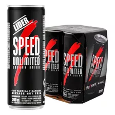 Speed Bebida Energizante Lata 250ml Pack X4 - Gobar®