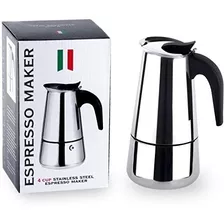 Cafetera Espresso Maker 9 Tazas Manual Italiana