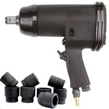 Chave Parafusadeira Pneumática Lorben 3/4 150kgf 4500rpm Cor Preto Frequência 0 0