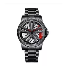 Reloj Hombre Diseño Deportivo Aro Giratorio Exclusivo