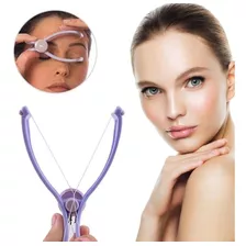 Removedor De Pelos Facial Depilação Egípcia Em Linha Cor Roxo