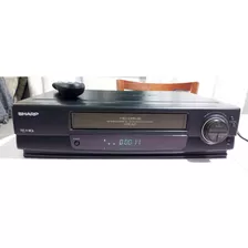 Video Cassete Sharp Vc-1494b 4 Cabeças Com Controle Remoto