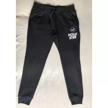 Calça De Moletom Hollister Preta - Importado Original - G