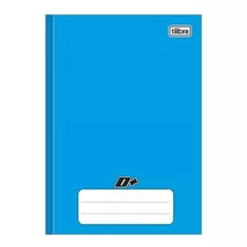 Caderno D+ Brochura Capa Dura 96 Fls Tilibra Grande Cores Cor Azul