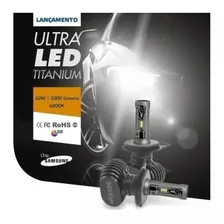 Kit Ultraled Shocklight Titanium 10000 L Farol Alto E Baixo 