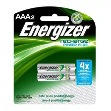 Pilas Recargables Energizer Aaa 700 Mah Blister X2 