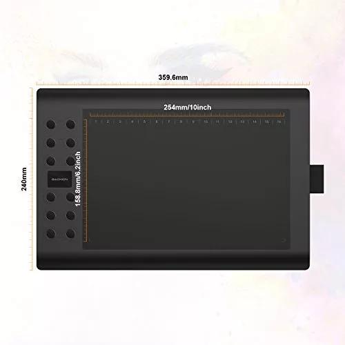 Tableta Digital Gaomon M106k Windows Y Mac- 10 X 6 Pulgadas
