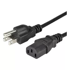 Cable De Poder Nema C13 A 5-15p Polarizado Cpu Monitor 1.2mt